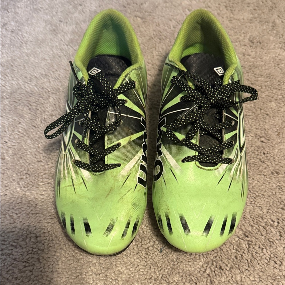 Umbro Kids Lime Green Sneakers